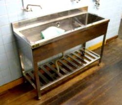 画像4: 1槽シンク（業務用1槽流し台）