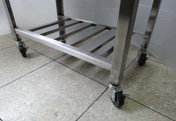 画像3: いか焼き機　専用ガス台　キャスター付き