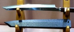 画像5: 剣型柳刃　紫電　SHIDEN　杉原モデル  銀三鋼（サビにくい鋼）