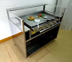 画像6: 焼売台（鉄板焼き販売台）ステン製