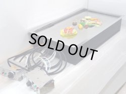 画像1: テーブル用・電気式・鉄板焼（お好み焼き）ユニット　６〜８人用　２回路