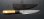 画像1: 弧月　和ペテナイフ　１５０ｍｍ　焔　HOMURA　両刃　安来青二鋼　塗り鞘ピン付き (1)