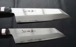 画像1: 剣型三徳　１９５　焔　HOMURA　両刃　塗り鞘ピン付き