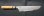 画像1: 弧月　和牛刀　２４０ｍｍ　焔　HOMURA　両刃　安来青二鋼　塗り鞘ピン付き (1)