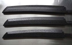 画像12: 堺孝行 斬月 先丸正夫 銀三鋼 塗り鞘ピン付き(元々) 300mm 330mm 360mm 390mm  レア ステンレス系 サビにくい