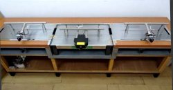 画像8: ２６００ｘ６５０ｘ高さ７５０　中央メイン焼鉄板付　注文生産/