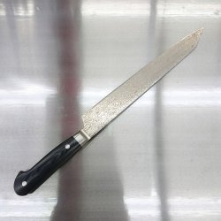 画像3: 堺孝行　コアレス　ダマスカス　リネンマイカルタ　260mm　剣型柳刃　新品