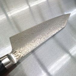 画像4: 堺孝行　コアレス　ダマスカス　リネンマイカルタ　新品　最安　190mm　剣型牛刀