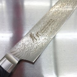 画像7: 堺孝行　コアレス　ダマスカス　リネンマイカルタ　260mm　剣型柳刃　新品