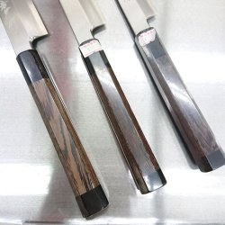 画像10: 堺孝行 斬月 先丸正夫 銀三鋼 塗り鞘ピン付き(元々) 300mm 330mm 360mm 390mm  レア ステンレス系 サビにくい