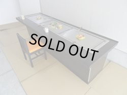 画像1: ２６００ｘ８００ｘ高７５０　黒木目　/