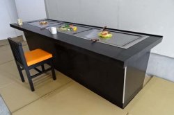 画像3: ２６００ｘ８００ｘ高７５０　黒木目　/