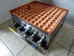 画像3: 究極のたこ焼き器　手打ち銅板大玉９０穴