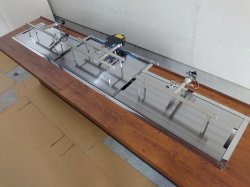 画像2: ２６００ｘ６５０ｘ高さ７５０　中央メイン焼鉄板付　注文生産/