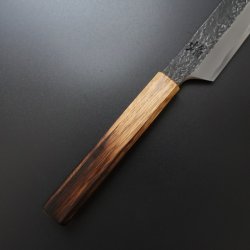 画像3: 玄武　黒打槌目　焔紅蓮（ほむらぐれん）片刃　青二鋼