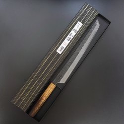 画像5: 玄武　黒打槌目　焔紅蓮（ほむらぐれん）片刃　青二鋼