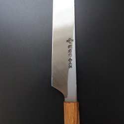 画像5: 飛燕　黒打槌目　焔紅蓮（ほむらぐれん）片刃　青二鋼　