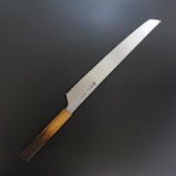 画像2: 玄武　黒打槌目　焔紅蓮（ほむらぐれん）片刃　青二鋼