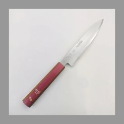 画像6: 堺孝行　くのいち　彫刻包丁　包丁に美しいデザインを彫刻した芸術品の包丁　筋引240ｍｍ　三徳180ｍｍ　ペティ150ｍｍ　３サイズ