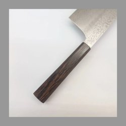 画像6: 堺孝行　コアレスウェンジ輪無柄　幅広文化包丁　195ｍｍ　両刃　VG-10　VG-2  ステンレス系　サビにくい