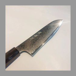 画像16: 堺孝行　銀河 ぎんが ZA-18 和三徳180mm 和牛刀210mm ペテ150mm 菜切165mm ダマスカス ステンレス　堺孝行　sakai takayuki ginga sanntoku gyutou stainless