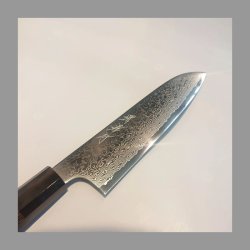画像14: 堺孝行　銀河 ぎんが ZA-18 和三徳180mm 和牛刀210mm ペテ150mm 菜切165mm ダマスカス ステンレス　堺孝行　sakai takayuki ginga sanntoku gyutou stainless