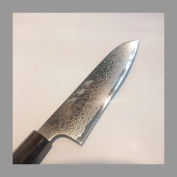 画像15: 堺孝行　銀河 ぎんが ZA-18 和三徳180mm 和牛刀210mm ペテ150mm 菜切165mm ダマスカス ステンレス　堺孝行　sakai takayuki ginga sanntoku gyutou stainless