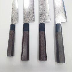 画像5: 堺孝行　銀河 ぎんが ZA-18 和三徳180mm 和牛刀210mm ペテ150mm 菜切165mm ダマスカス ステンレス　堺孝行　sakai takayuki ginga sanntoku gyutou stainless