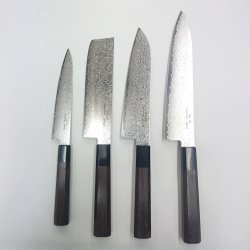 画像3: 堺孝行　銀河 ぎんが ZA-18 和三徳180mm 和牛刀210mm ペテ150mm 菜切165mm ダマスカス ステンレス　堺孝行　sakai takayuki ginga sanntoku gyutou stainless
