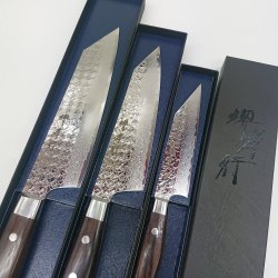 画像6: 堺孝行　SPG2　新品　最安　190mm　剣型牛刀  160mm 剣型三徳　120ｍｍ剣型ペテ　洋ハンドル