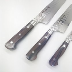 画像5: 堺孝行　SPG2　新品　最安　190mm　剣型牛刀  160mm 剣型三徳　120ｍｍ剣型ペテ　洋ハンドル