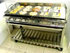 こだわりの鉄板焼き器 グリドル 1200x550型（大型専門店向）