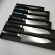 画像6: 【NEW】堺孝行　青海波 せいがいは 新品　最安　190mm　剣型牛刀  160mm 剣型三徳　120ｍｍ剣型ペテ　洋ハンドル Sakai Takayuki  Seigaiha