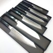 画像1: 【NEW】堺孝行　青海波 せいがいは 新品　最安　190mm　剣型牛刀  160mm 剣型三徳　120ｍｍ剣型ペテ　洋ハンドル Sakai Takayuki  Seigaiha