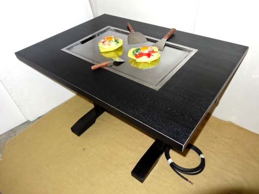 画像: お好み焼きテーブル(電気式）