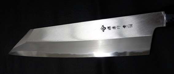 画像: 剣型牛刀　２２５　焔　HOMURA　両刃　塗り鞘ピン付き