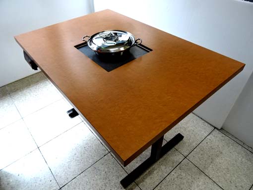 画像1: IHクッキングヒーター式鍋テーブル　展示品　現品特価セール