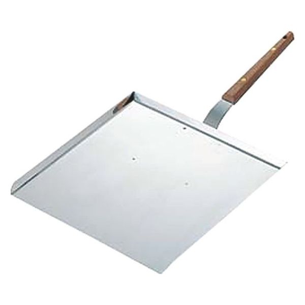 画像1: 運搬具（お好み焼用）ちり取  (大・小　２サイズ)　カンダ　カンクマ　KANKUMA 　18-0ステンレス