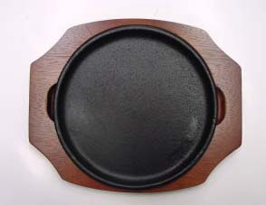 画像2: ステーキ皿　平丸型　