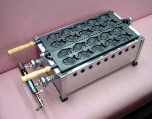 画像1: ミニミニ10匹x1連（テフロン仕上）　たい焼き機　